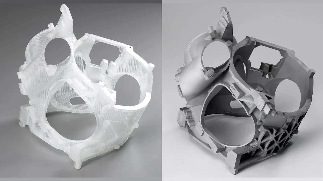 Rapid prototyping 3D printing